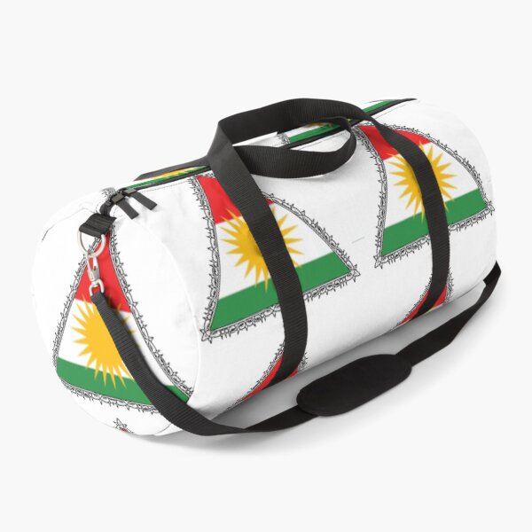 Item preview, Kurdistan flag in the form of a triangle designed and sold by KurdishShops.