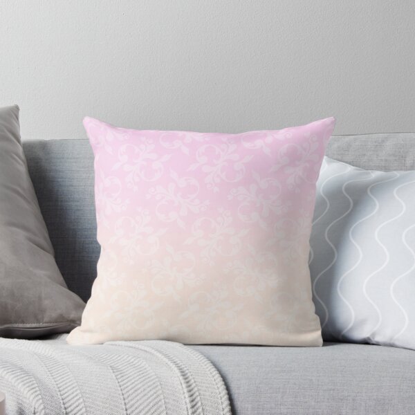 Item preview, Pretty Ombre Pastel Damask Pattern in Pink and Yellow designed and sold by icandyshop.