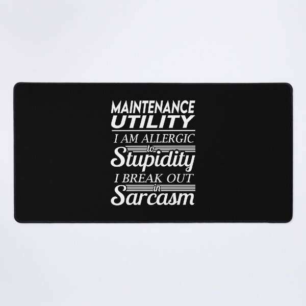 Item preview, Maintenance Utility T Shirt - Sarcasm Job Gift Item Tee designed and sold by alexandraf49.