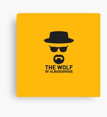 The Wolf Of ABQ Canvas Print