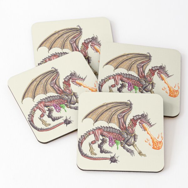Item preview, Armored Zombie Dragon designed and sold by Alan Funk.