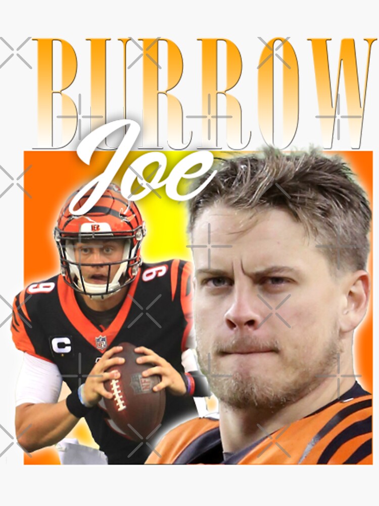 Joe Burrow 9 - Cincinnati Bengals Jersey Poster for Sale by sgkrishna