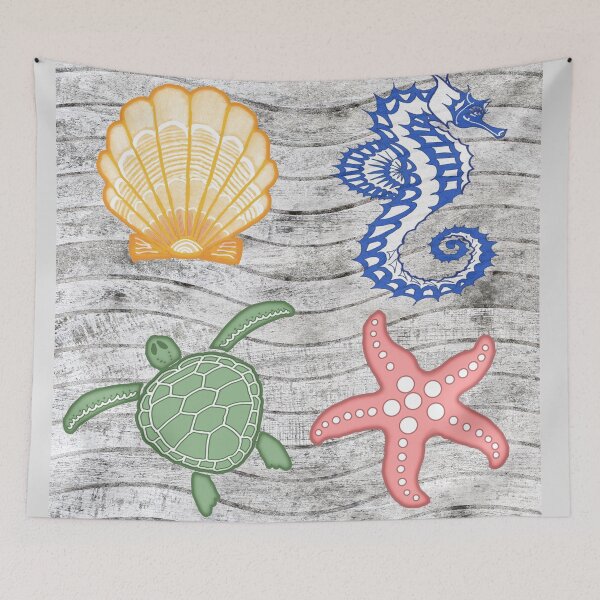 Item preview, Seaside Four designed and sold by Christina Clare.