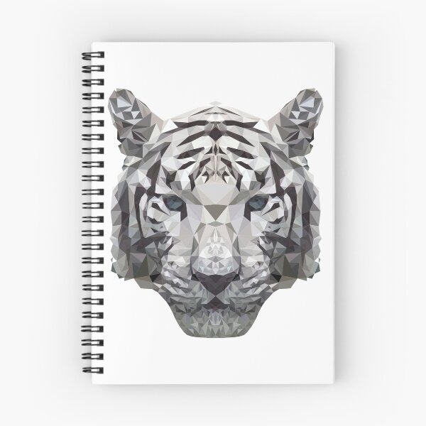 Item preview, Geometric White Tiger designed and sold by hwalker17.