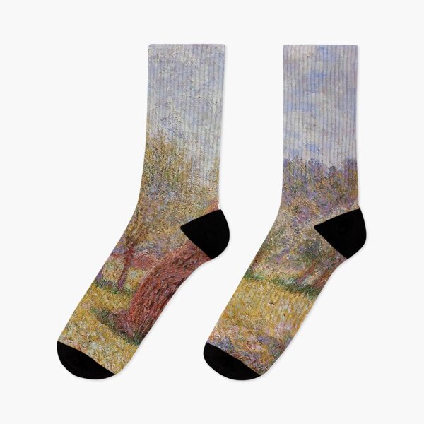 Item preview, Claude Monet's Haystacks at Giverny designed and sold by mosfunky.