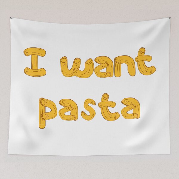 Item preview, I Want Pasta designed and sold by DuShui.