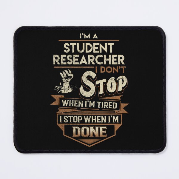 Item preview, Student Researcher T Shirt - I Stop When Done Job Gift Item Tee designed and sold by natalinedk.