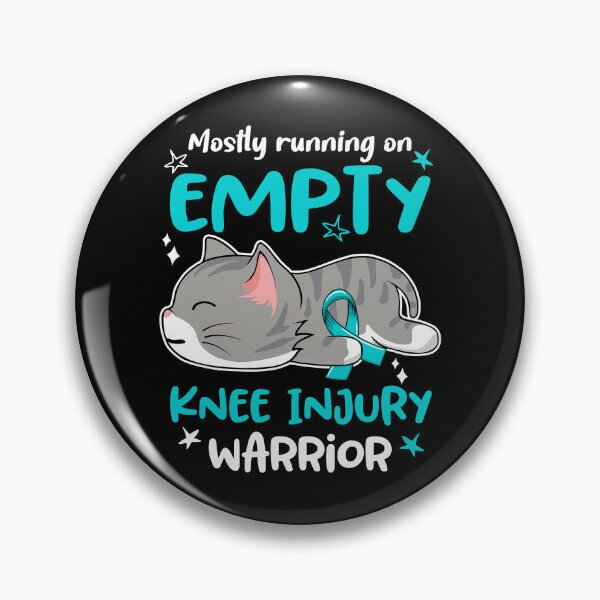 Item preview, Knee Injury Awareness, Mostly Running on Knee Injury Warrior designed and sold by Tammyilaria.