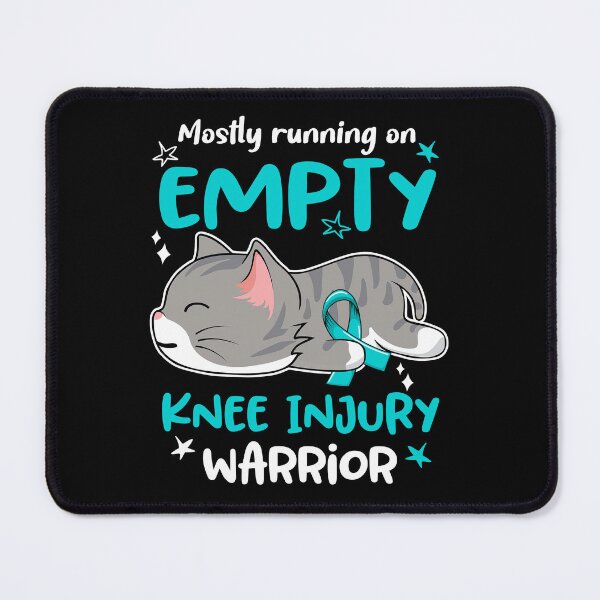 Item preview, Knee Injury Awareness, Mostly Running on Knee Injury Warrior designed and sold by Tammyilaria.