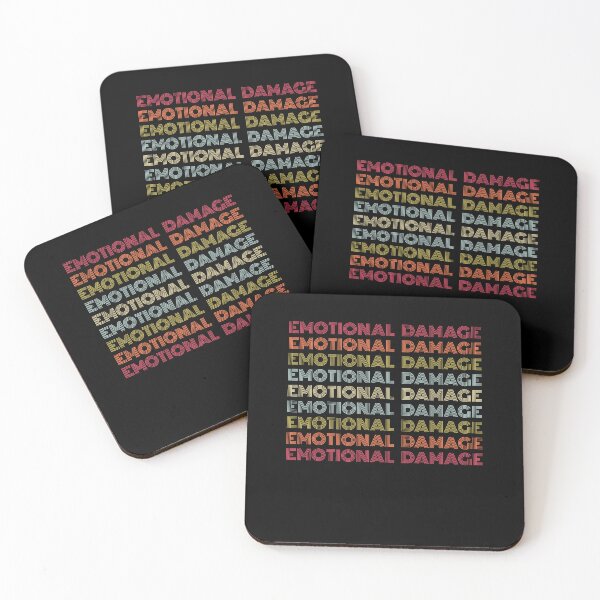 Item preview, Emotional Damage Retro Style designed and sold by RedQuality.