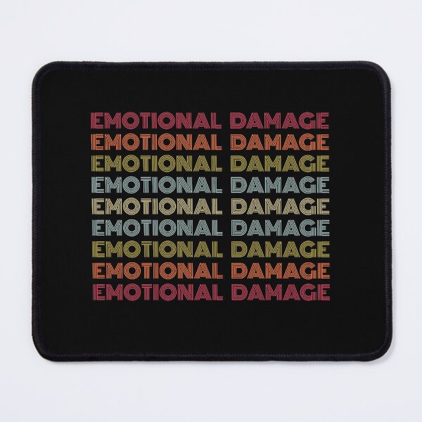 Item preview, Emotional Damage Retro Style designed and sold by RedQuality.