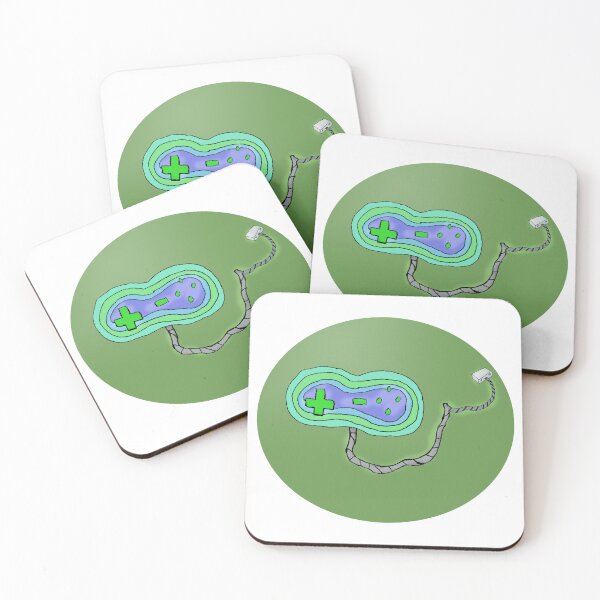 Item preview, Green game controller art waling the system  designed and sold by Coffeemerc117.