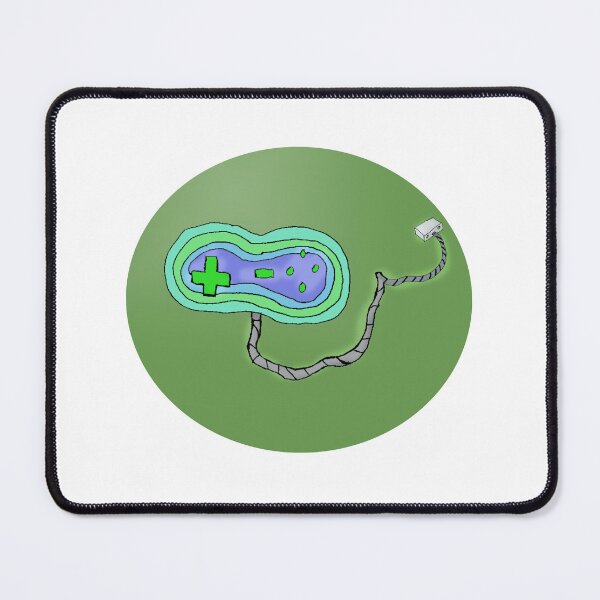 Item preview, Green game controller art waling the system  designed and sold by Coffeemerc117.