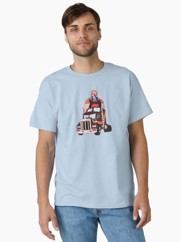 Thumbnail 2 of 7, Classic T-Shirt, M.A.S.K. Rhino and Bruce Sato designed and sold by mtrakker.