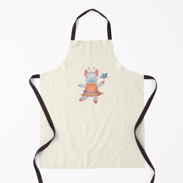 Item preview, Frenchie Ballerina - Cute Dog Illustration - Gray/Blue designed and sold by squigglin.