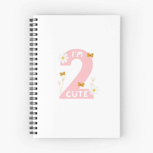 Item preview, I'm two cute, 2nd Birthday Adorable, 2 Years Old Boys and Girls Gift designed and sold by singRsong.