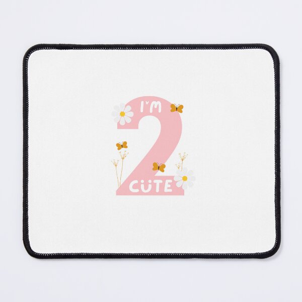 Item preview, I'm two cute, 2nd Birthday Adorable, 2 Years Old Boys and Girls Gift designed and sold by singRsong.