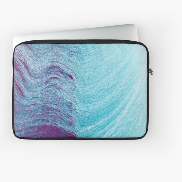 Item preview, Blue Waterfall Red Rock Generative Painting designed and sold by Jim Plaxco.