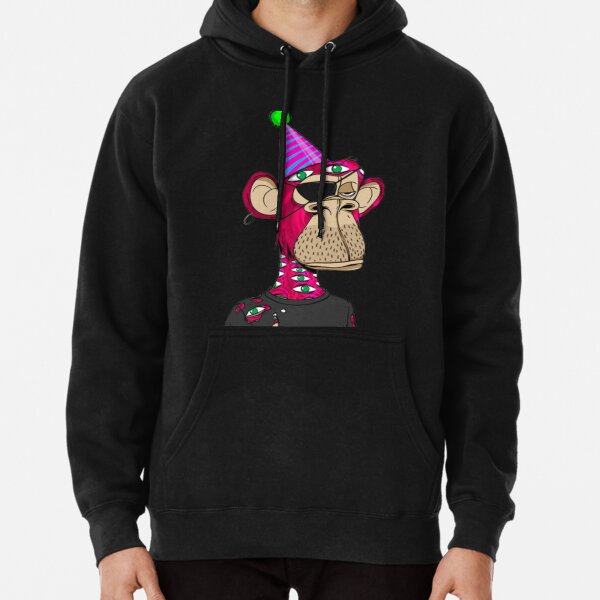 Bored Ape Yacht Club BAYC Ape #31 Pullover Hoodie