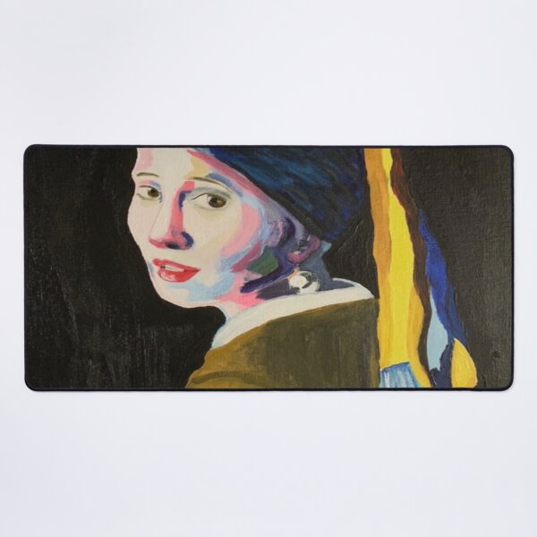 Item preview, "Girl With a Pearl Earring abstract" designed and sold by marelysmartllc.