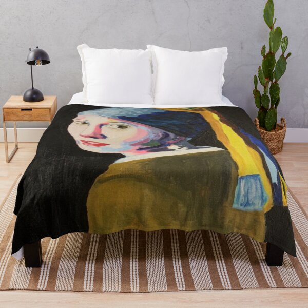 Item preview, "Girl With a Pearl Earring abstract" designed and sold by marelysmartllc.