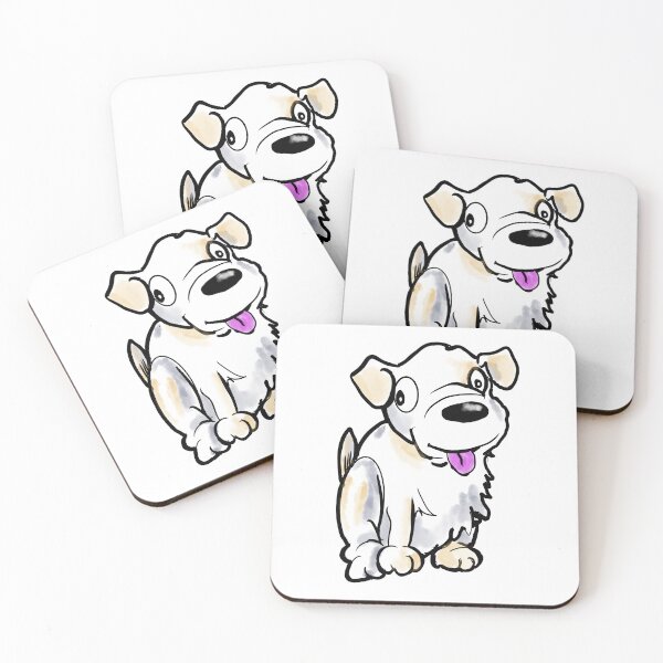 Item preview, Cute White dog  designed and sold by SilentlyRob668.