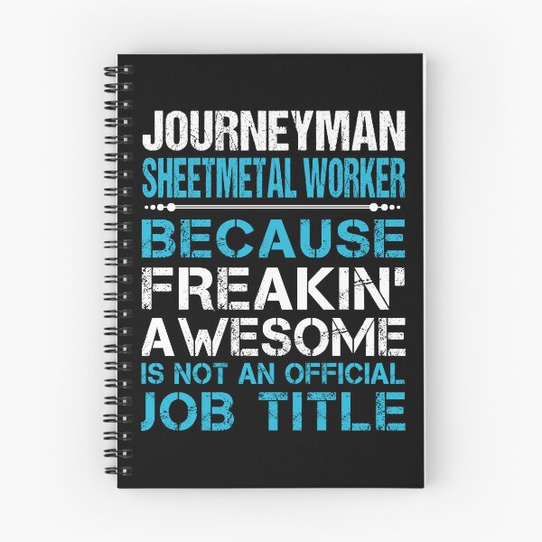 Item preview, Camiseta Journeyman Sheetmetal Worker - Freaking Awesome Job Gift Item Tee designed and sold by oetate4774.