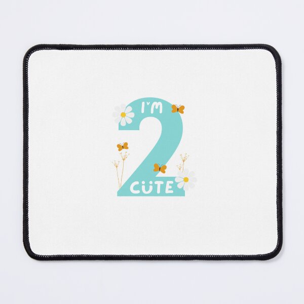 Item preview, I'm two cute, 2nd Birthday Adorable, 2 Years Old Boys and Girls Gift designed and sold by singRsong.