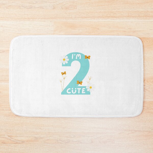 Item preview, I'm two cute, 2nd Birthday Adorable, 2 Years Old Boys and Girls Gift designed and sold by singRsong.