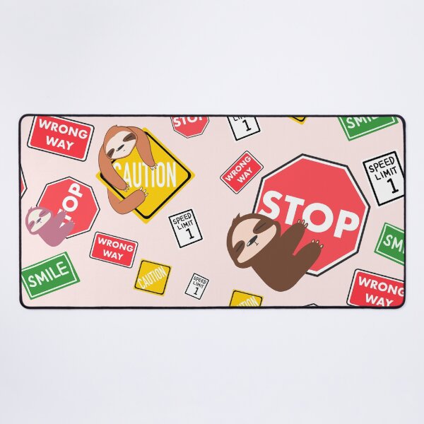 Item preview, Traffic Signs, Caution sign, stop sign, smile sign, wrong way sign, speed limit 1 sign - funny animal designed and sold by Aerithcloud01.