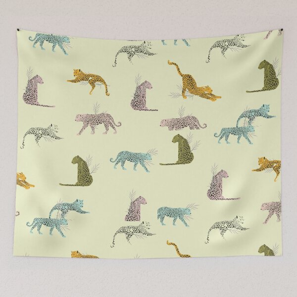 Item preview, Relaxed colorful tiger designed and sold by marwan elsaeed.