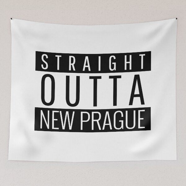 Item preview, Straight Outta New Prague Minnesota New Prague MN designed and sold by Teelogic.