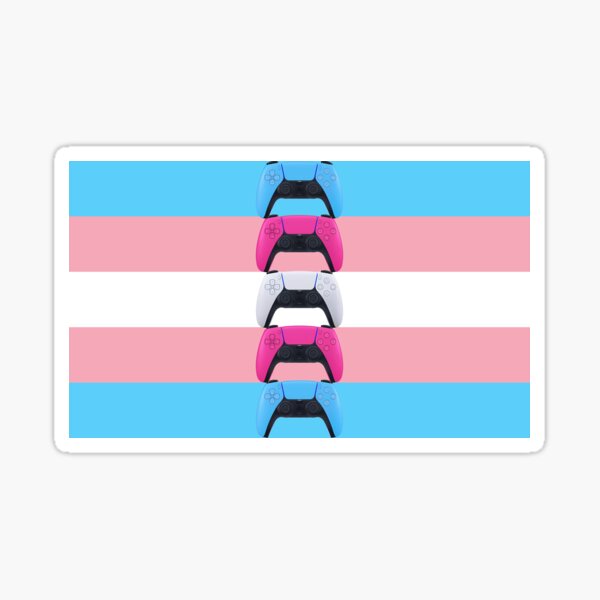TransStation Flag Sticker