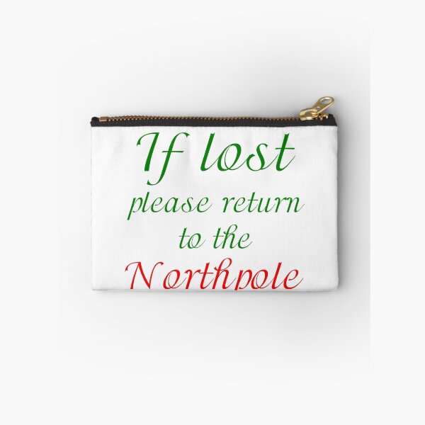 Item preview, IF LOST PLEASE RETURN TO THE NORTHPOLE designed and sold by Divertions.