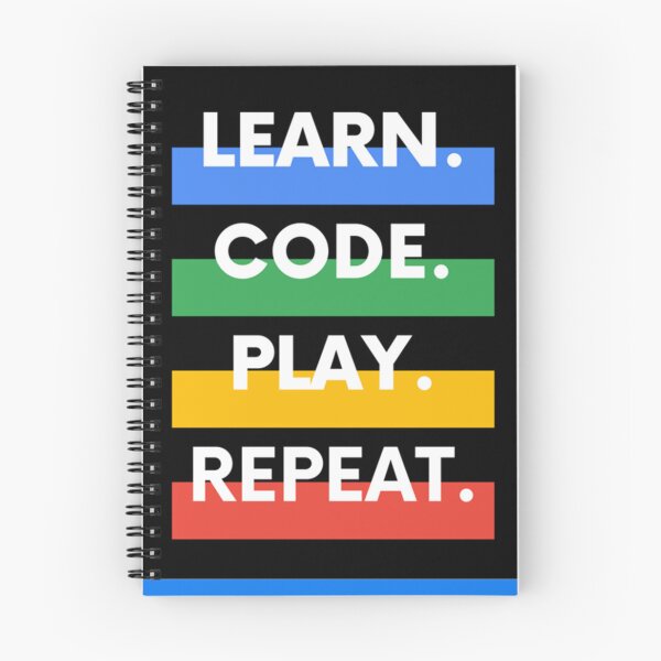 Item preview, Best Seller Learn. Code. Play. Repeat. For Programmers Essential T-Shirt designed and sold by DanielBock.
