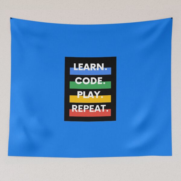 Item preview, Best Seller Learn. Code. Play. Repeat. For Programmers Essential T-Shirt designed and sold by DanielBock.