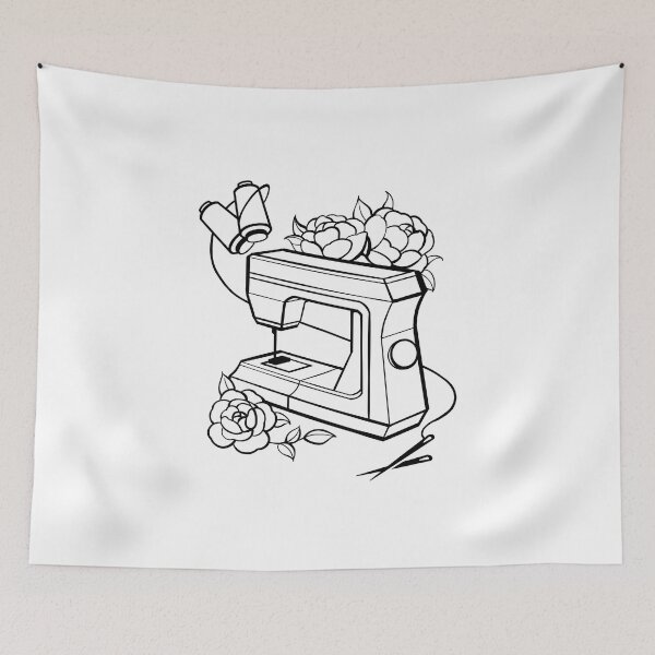 Item preview, Sewing Machine designed and sold by LindaZhaoArt.