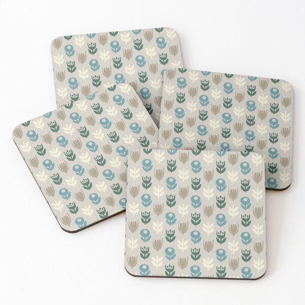 Item preview, Blomma, 70s Retro Flower Seamless Pattern - Retro Styles designed and sold by BesanoStyle.