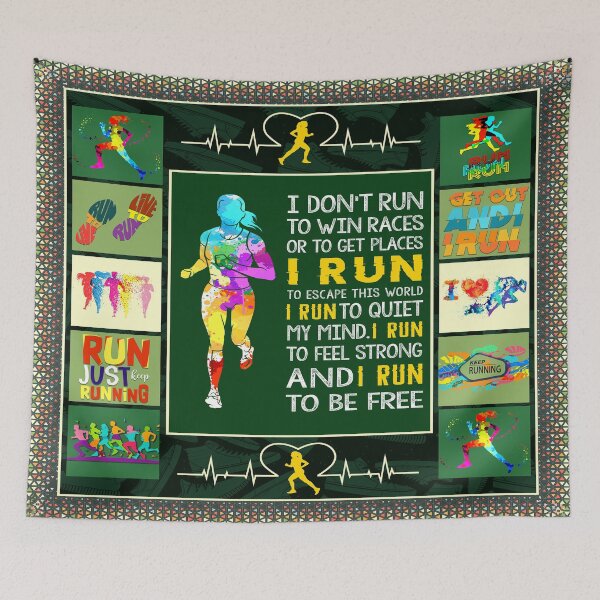 Item preview, Run girl cooler pattern  designed and sold by Mnightsa.