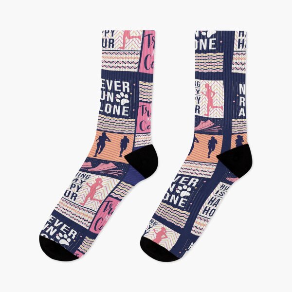 Item preview, Run girl eat sleep run pattern designed and sold by Mnightsa.