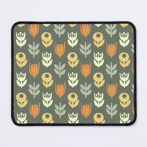 Item preview, Blomma, 70s Retro Flower Seamless Pattern - Retro Styles designed and sold by BesanoStyle.
