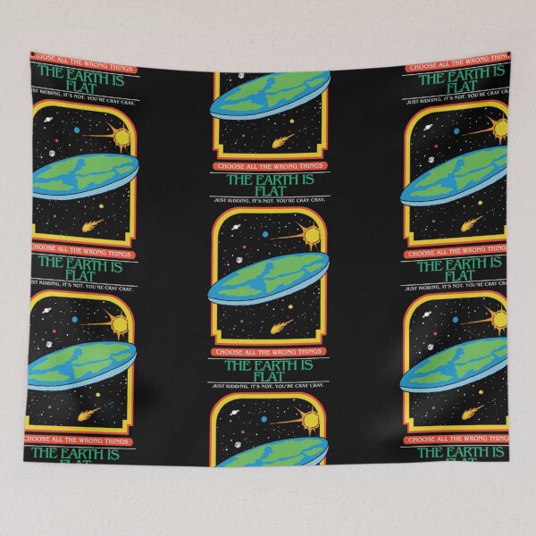 Item preview, The Earth Is Flat designed and sold by AnnisaPawarti.