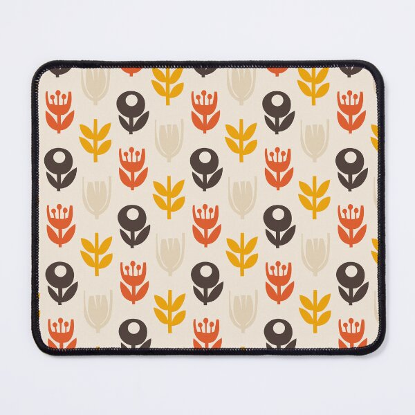 Item preview, Blomma, 70s Retro Flower Seamless Pattern - Retro Styles designed and sold by BesanoStyle.