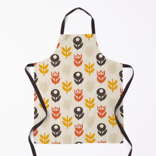 Item preview, Blomma, 70s Retro Flower Seamless Pattern - Retro Styles designed and sold by BesanoStyle.