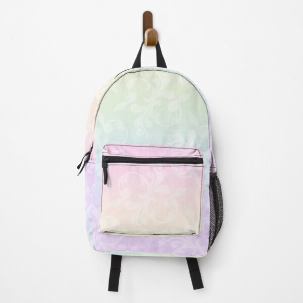 Item preview, Pretty Ombre Rainbow Pastel Damask Pattern  designed and sold by icandyshop.