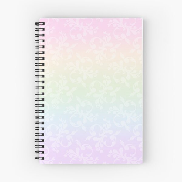 Item preview, Pretty Ombre Rainbow Pastel Damask Pattern  designed and sold by icandyshop.