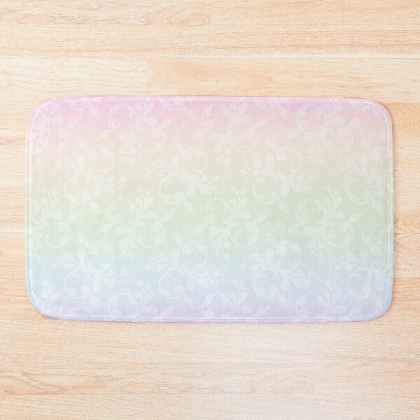 Item preview, Pretty Ombre Rainbow Pastel Damask Pattern  designed and sold by icandyshop.