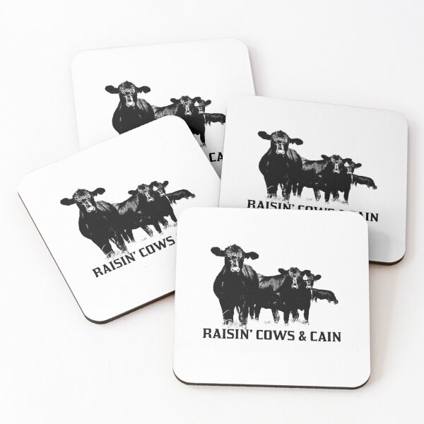 Item preview, Raisin' Cows & Cain designed and sold by BeanxMax.