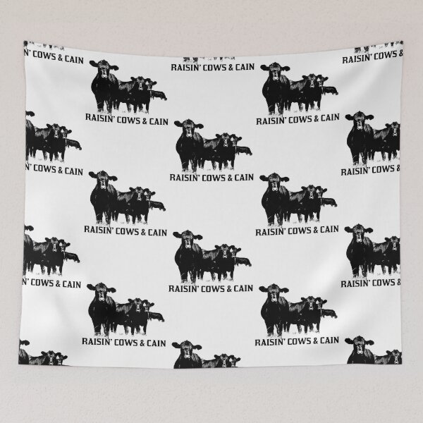 Item preview, Raisin' Cows & Cain designed and sold by BeanxMax.