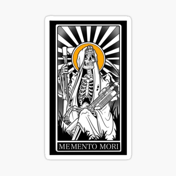 BROUILLARD - Memento Mori Sticker